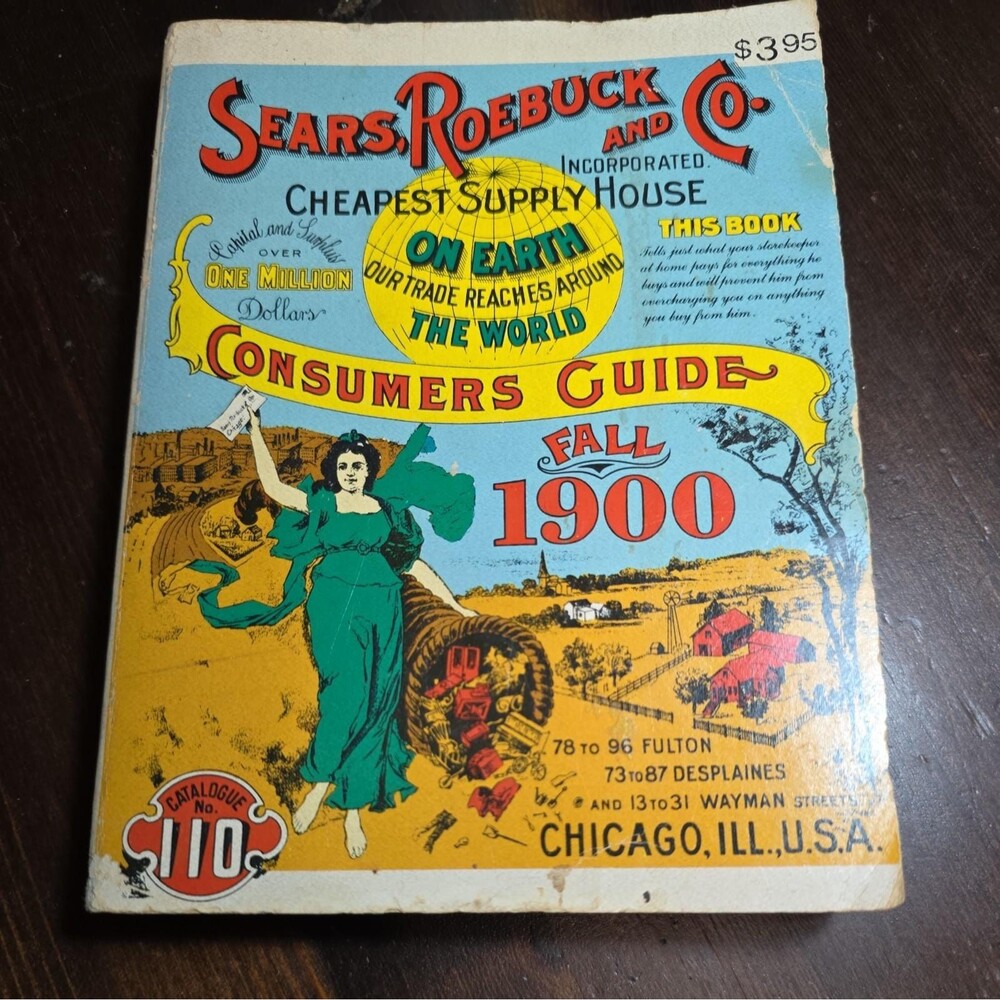 1970 Vintage-Sears, Roebuck And Co. Consumers Guide Fall 1900